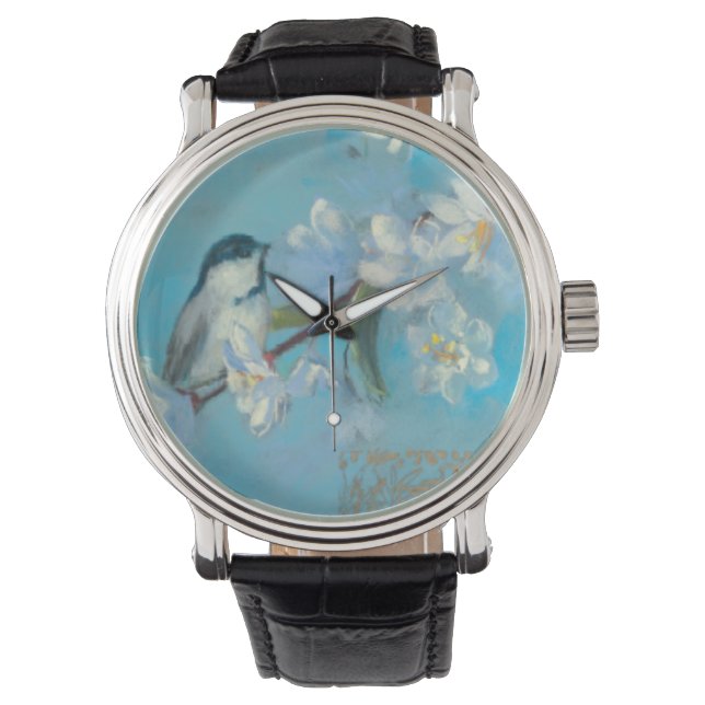 Reloj De Pulsera Ramas de flores (Anverso)