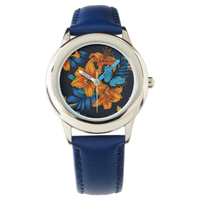 Reloj De Pulsera Ramo tropical (Anverso)