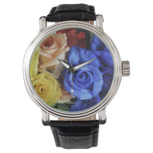 Reloj De Pulsera Ramos de rosas frescas surtidas