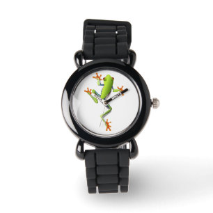Reloj De Pulsera Rana De Árbol Cutáneo
