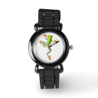Reloj De Pulsera Rana De Árbol Cutáneo