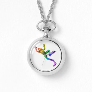 Reloj De Pulsera rana de colores arcoíris de SlipperyJoe renderizad