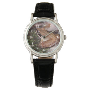 Reloj De Pulsera Rana de madera
