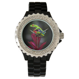 Reloj De Pulsera Rana de ojos rojos