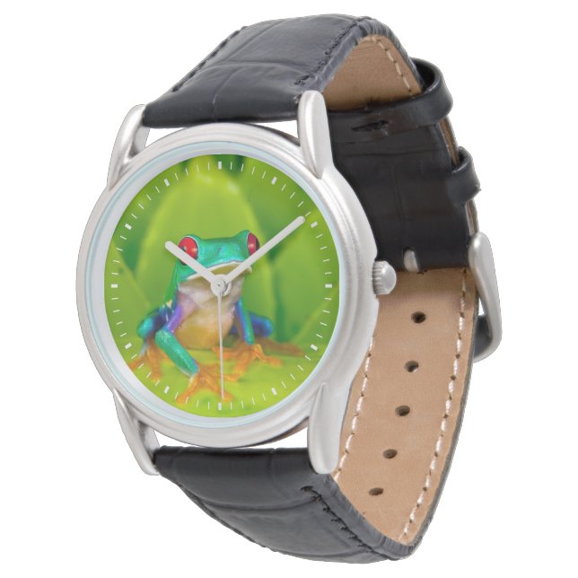 Reloj De Pulsera Rana de ojos rojos, Costa Rica (Angular)