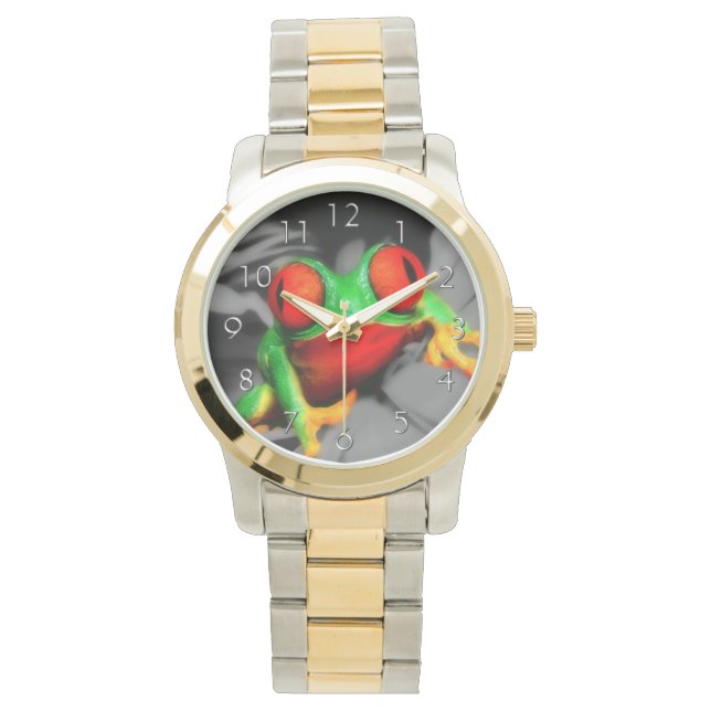 Reloj De Pulsera Rana teñida (Anverso)