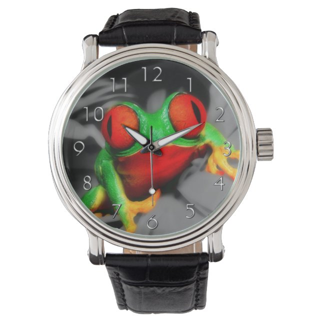 Reloj De Pulsera Rana teñida (Anverso)