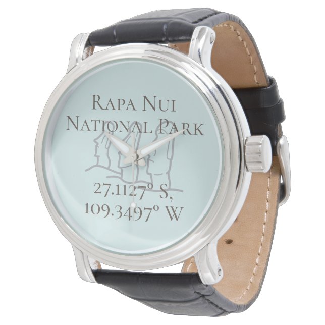 Reloj De Pulsera Rapa Nui Latitude y longitud (Angular)