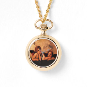 Reloj De Pulsera Raphael Angelic Cherub Art