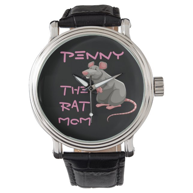 Reloj De Pulsera Rat Mom  (Anverso)