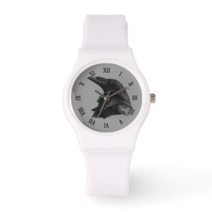 Reloj De Pulsera Raven Crow Wildlife Bird Raven Lover