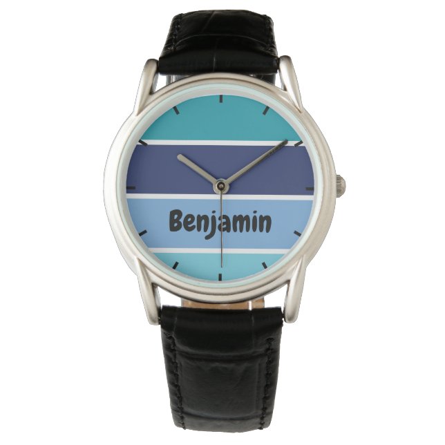 Reloj De Pulsera Rayas azules de Guay (Anverso)