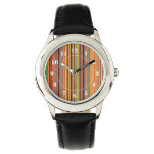 Reloj De Pulsera Rayas coloridas