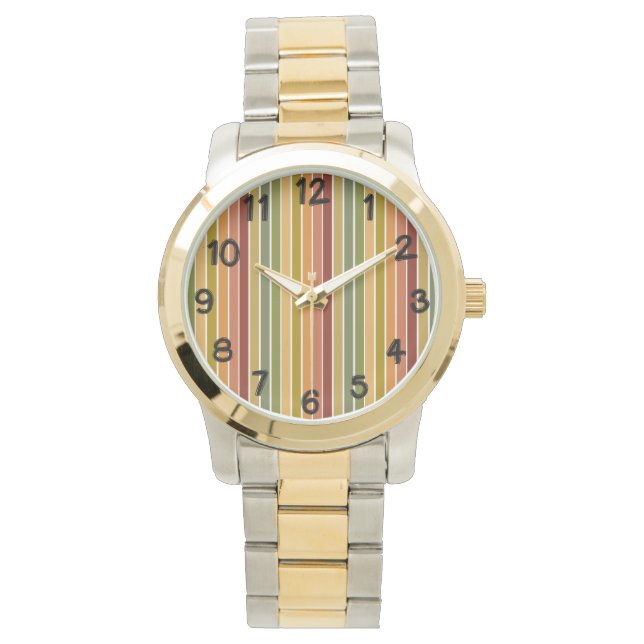 Reloj De Pulsera Rayas de Camo (Anverso)