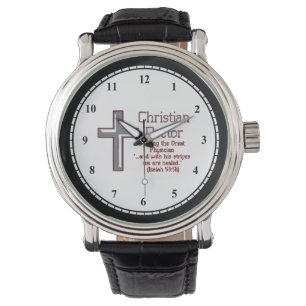 Reloj De Pulsera Rayas Médicos cristianas
