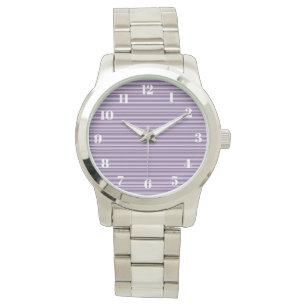 Reloj De Pulsera Rayas moradas