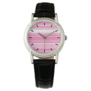 Reloj De Pulsera Rayas rosas