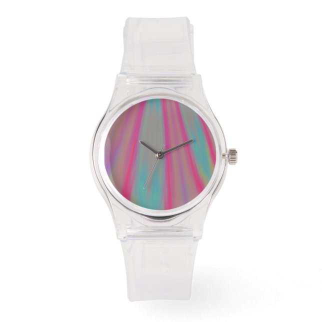 Reloj De Pulsera Razas de arcoiris (Anverso)