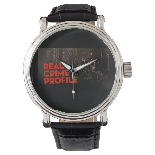 Reloj De Pulsera Real Crime Profile Watch (Anverso)