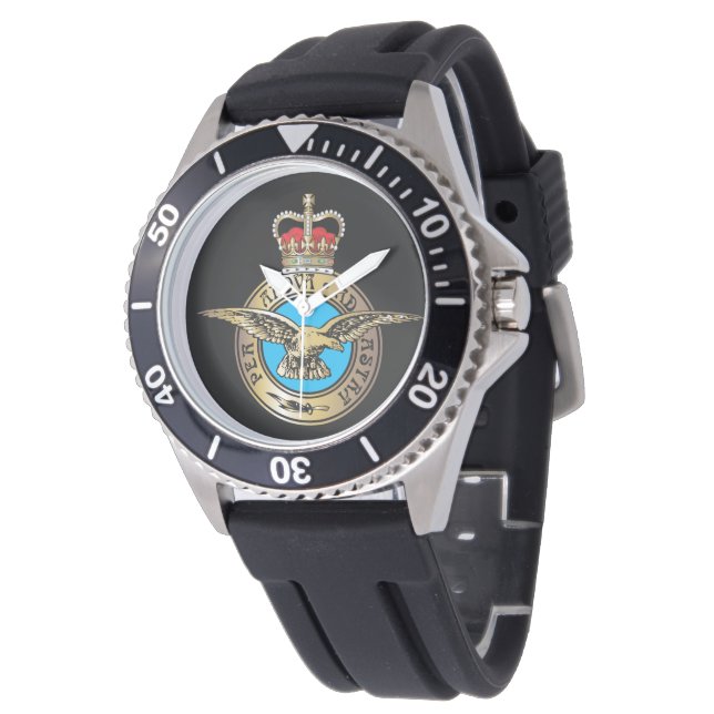 Reloj De Pulsera Real Insignia de la Fuerza Aérea (Angular)