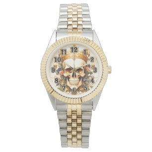 Reloj De Pulsera Real King Skull Watch