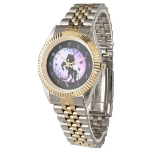 Reloj De Pulsera Rearing Black Stallion