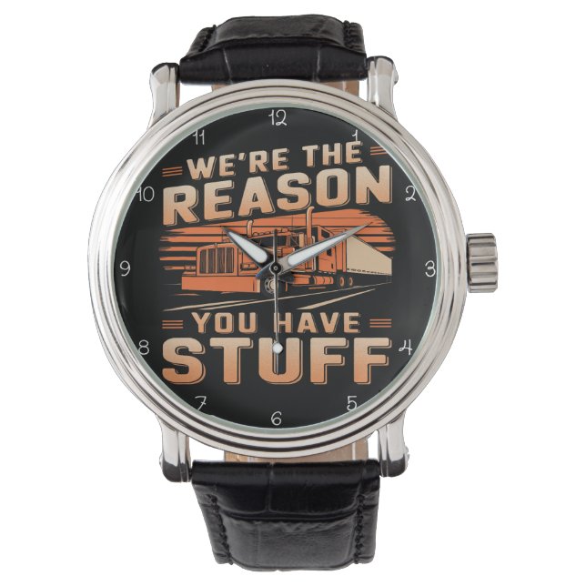 Reloj De Pulsera Reason You Have Stuff Truck (Anverso)