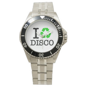 Reloj De Pulsera Reciclar Disco