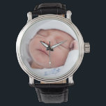 Reloj De Pulsera Recién nacido Foto eWatch<br><div class="desc">Lleva una foto de tu recién nacido en tu reloj para que todos la vean. Añade tu propia foto del recién nacido.</div>