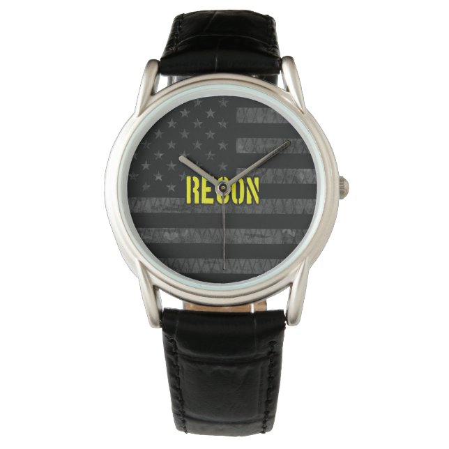 Reloj De Pulsera Recon Subdued American Flag (Anverso)