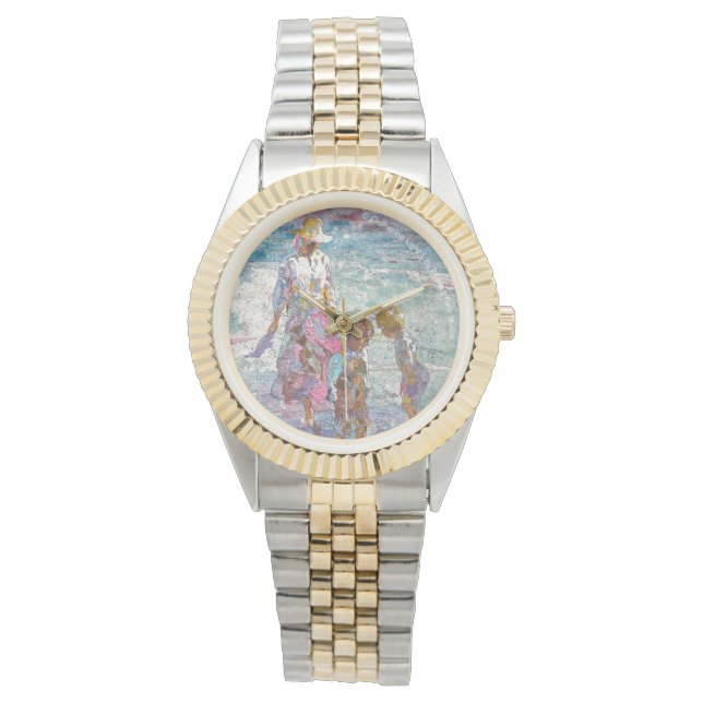 Reloj De Pulsera Recopilando Luz © – Fine Art Watch (Anverso)