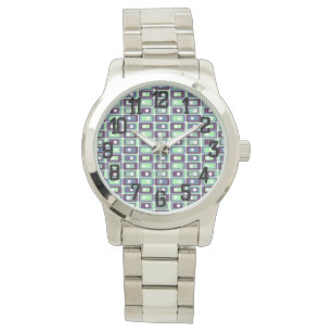 Reloj De Pulsera Rectángulos apilados