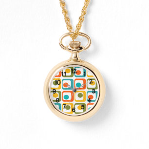 Reloj De Pulsera Rectángulos modernos de mediados del siglo