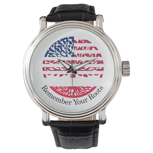 Reloj De Pulsera recuerda tus raíces (Anverso)