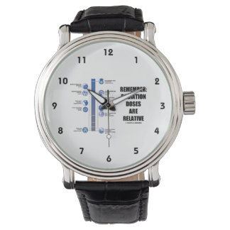 Reloj De Pulsera Recuerde: Las Dosis De Radiación Son Física Relati