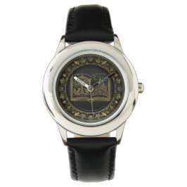 Reloj De Pulsera Recuerdo de lujo de hoja de oro de cuento para la