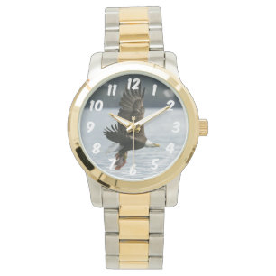 Reloj De Pulsera Recuperación de peces de águila calva