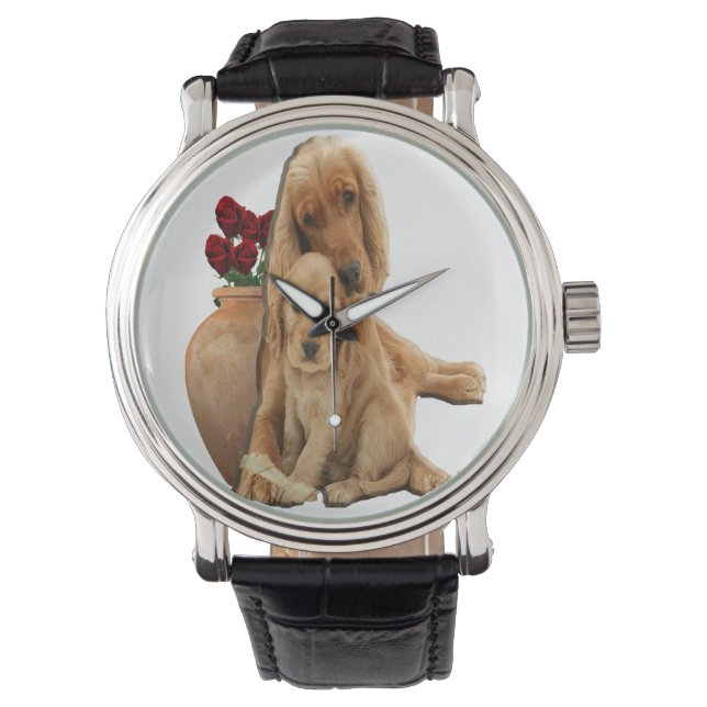 Reloj De Pulsera Recuperador de Labrador (Anverso)