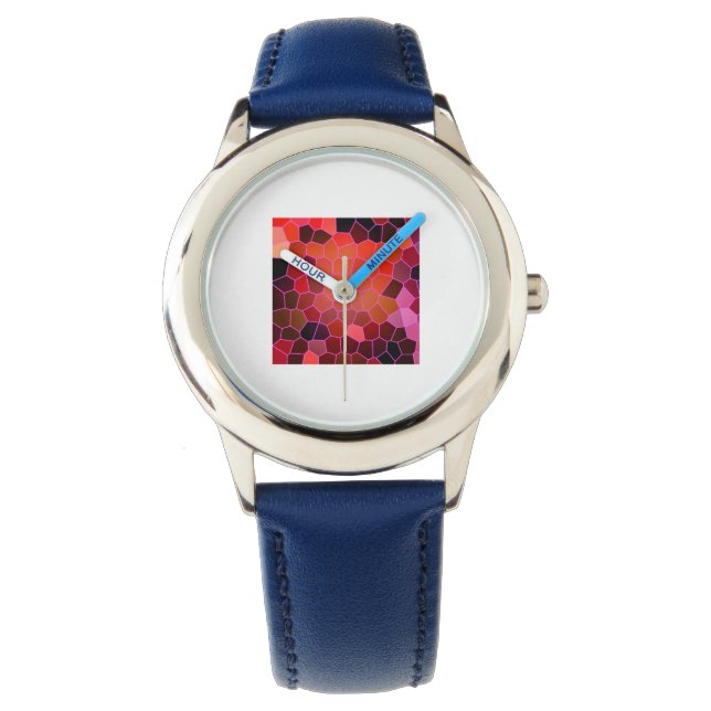 Reloj De Pulsera Red abstracta (Anverso)