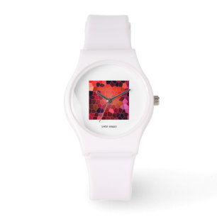 Reloj De Pulsera Red abstracta