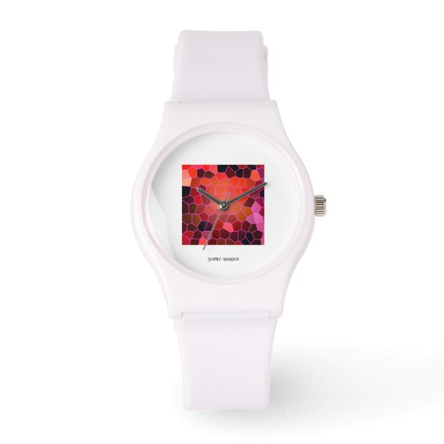 Reloj De Pulsera Red abstracta (Anverso)