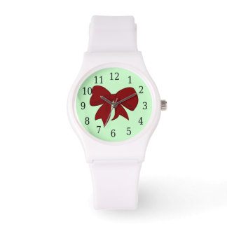 Reloj De Pulsera Red Bow Watch