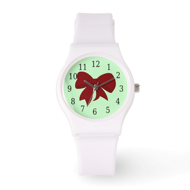Reloj De Pulsera Red Bow Watch (Anverso)