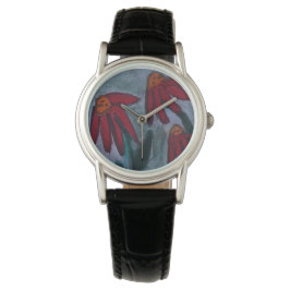 Reloj De Pulsera Red Daisies Watch