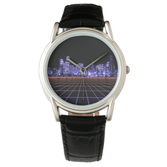 Reloj De Pulsera Red de ciudades digitales (Anverso)