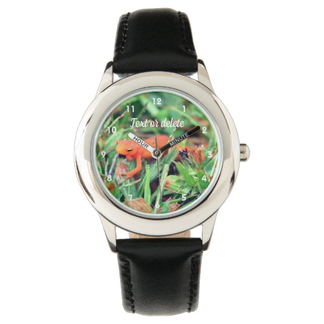 Reloj De Pulsera Red Eft Naranja Salamander Naturaleza 1 (Anverso)