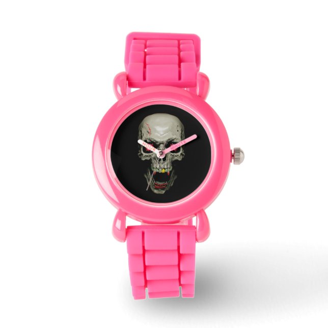 Reloj De Pulsera Red Eyes Skull Watch (Anverso)
