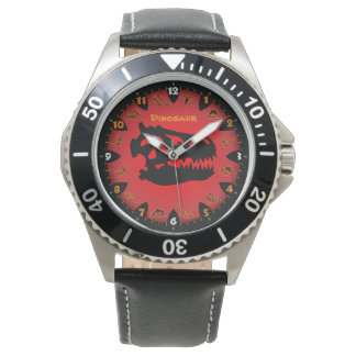 Reloj De Pulsera Red Hot Dinosaur Watch