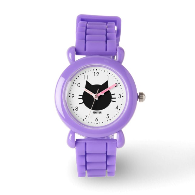Reloj De Pulsera Red Kitty Cat (Anverso)