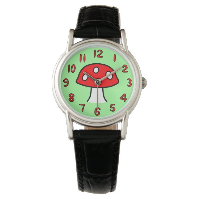 Reloj De Pulsera Red Mushroom Watch (Adulto) (Anverso)